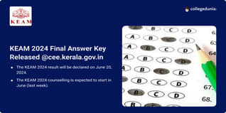 KEAM 2024 Final Answer Key Out on June 19, Result to be Declared on June 20